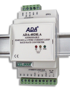 Addressable RS485/422 to 2-WIRE Current Loop CLO Baud Rate Converter