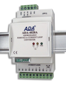 Addressable RS-485 / RS-422 to Current Loop Baud Rate Converter