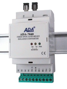 RS-485 / RS-422 to Multi-mode Fiber Optic Converter